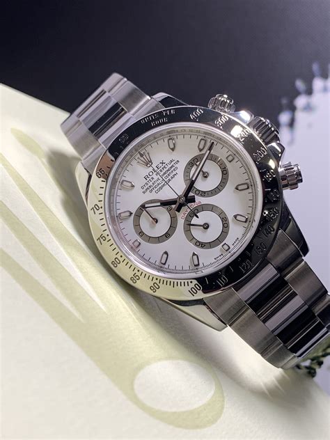 rolex daytona 116520 reviews|Rolex daytona 116520 white dial.